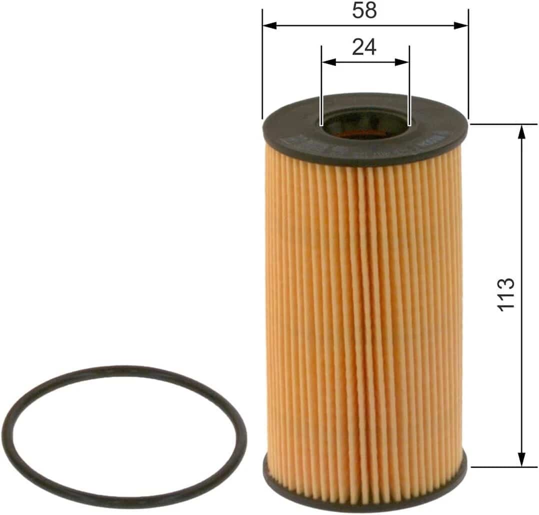 Масляний фільтр BOSCH F026407125 P7125 – K6000619752 6000619752 95517366 A6221800000 - Bosch - P7125 зображення 2