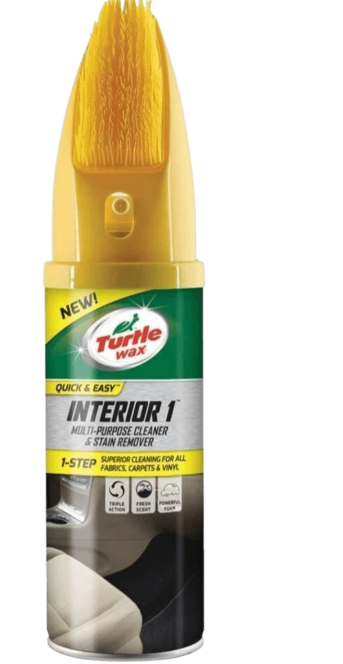 Turtle Wax Interior 1 400мл 51791A – пінний очищувач сидінь та оббивки авто зі щіткою - Turtle Wax - 51791A зображення 1