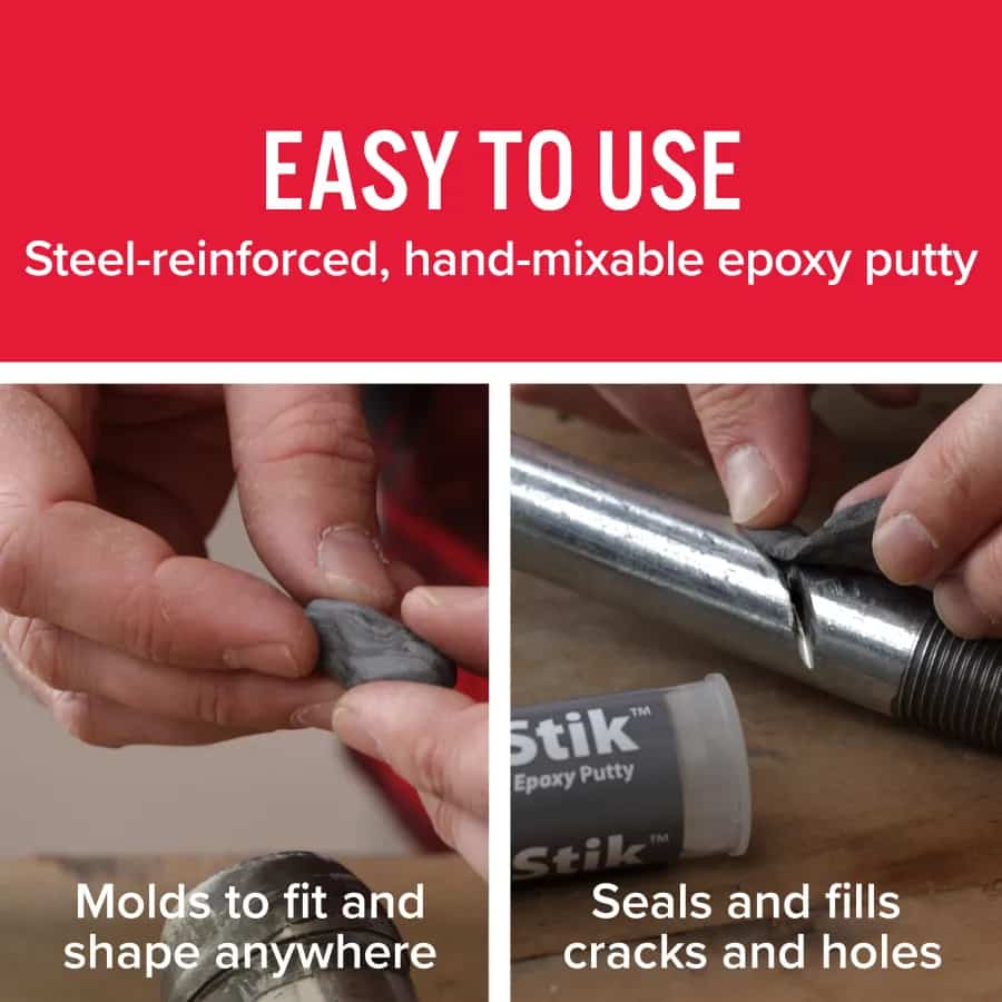JB Weld SteelStik Сталева Епоксидна Шпаклівка для Металу 57г Ремонт та Відновлення - J-B WELD - 8267 зображення 10
