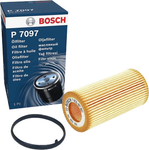 Масляний фільтр BOSCH F026407097 P7097 для Volvo XC60 D5 2.4 Diesel 2011–2017 - Bosch - P7097 зображення 1