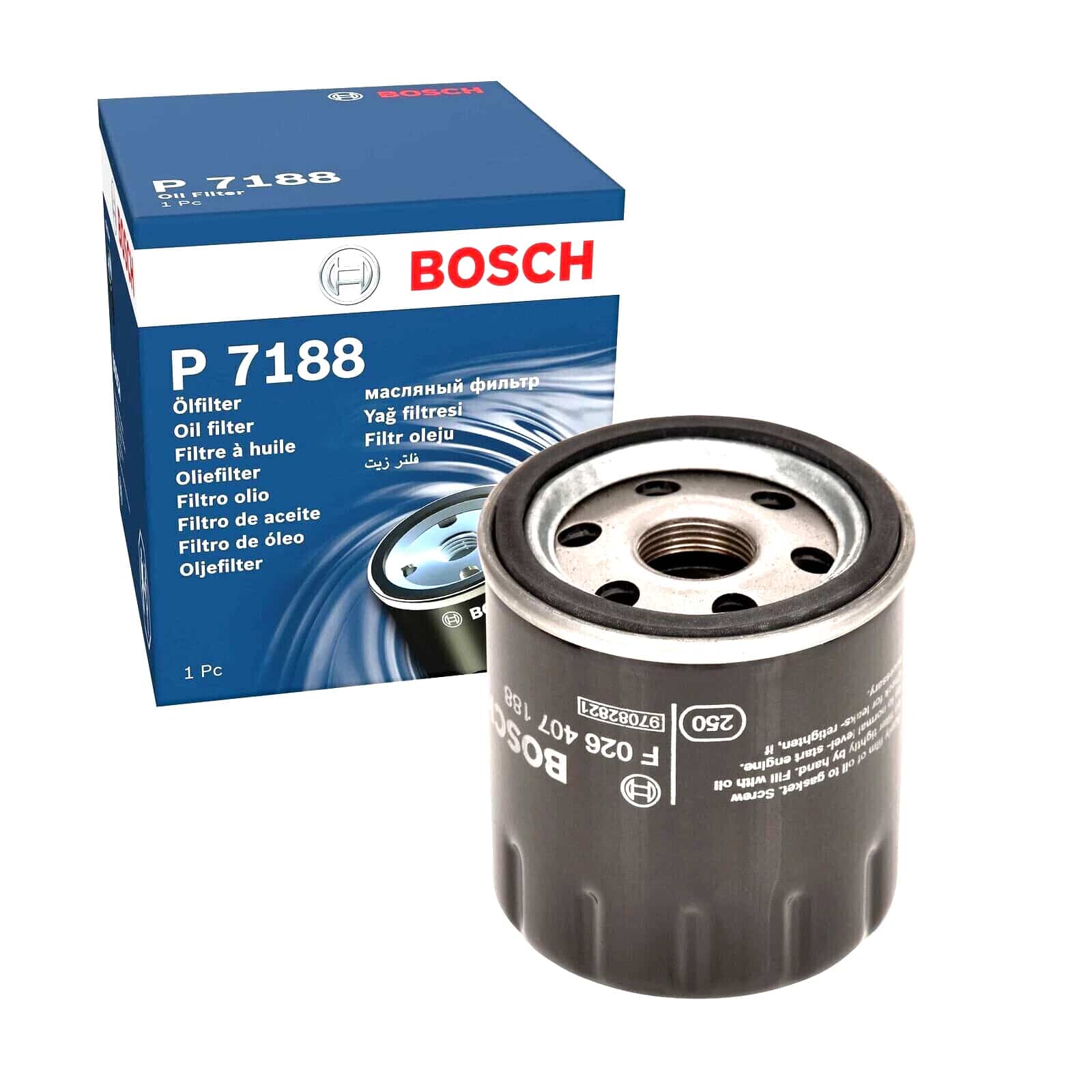 Преміум сервісний комплект з оливою для Citroen Relay Peugeot Boxer 2.2 HDi Diesel 2006 - Bosch - P7188 S0059 N0001 874309 907848 x2 зображення 3
