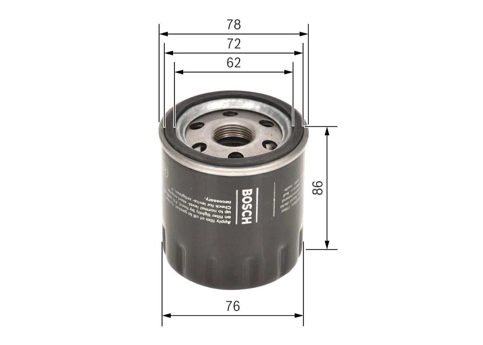 Преміум сервісний комплект з оливою для Citroen Relay Peugeot Boxer 2.2 HDi Diesel 2006 - Bosch - P7188 S0059 N0001 874309 907848 x2 зображення 8