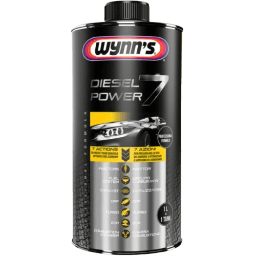 Wynn’s Diesel Power 7 1л 76411 – присадка для дизеля, очищувач форсунок і мастило паливного насоса - Wynn`s - 76411