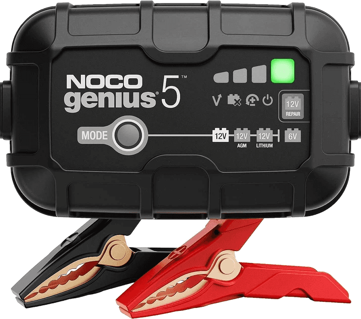 Зарядний пристрій NOCO GENIUS5UK 5A 6V/12V Smart Battery Charger (AGM, GEL, Li-Ion) - Noco - GENIUS5UK