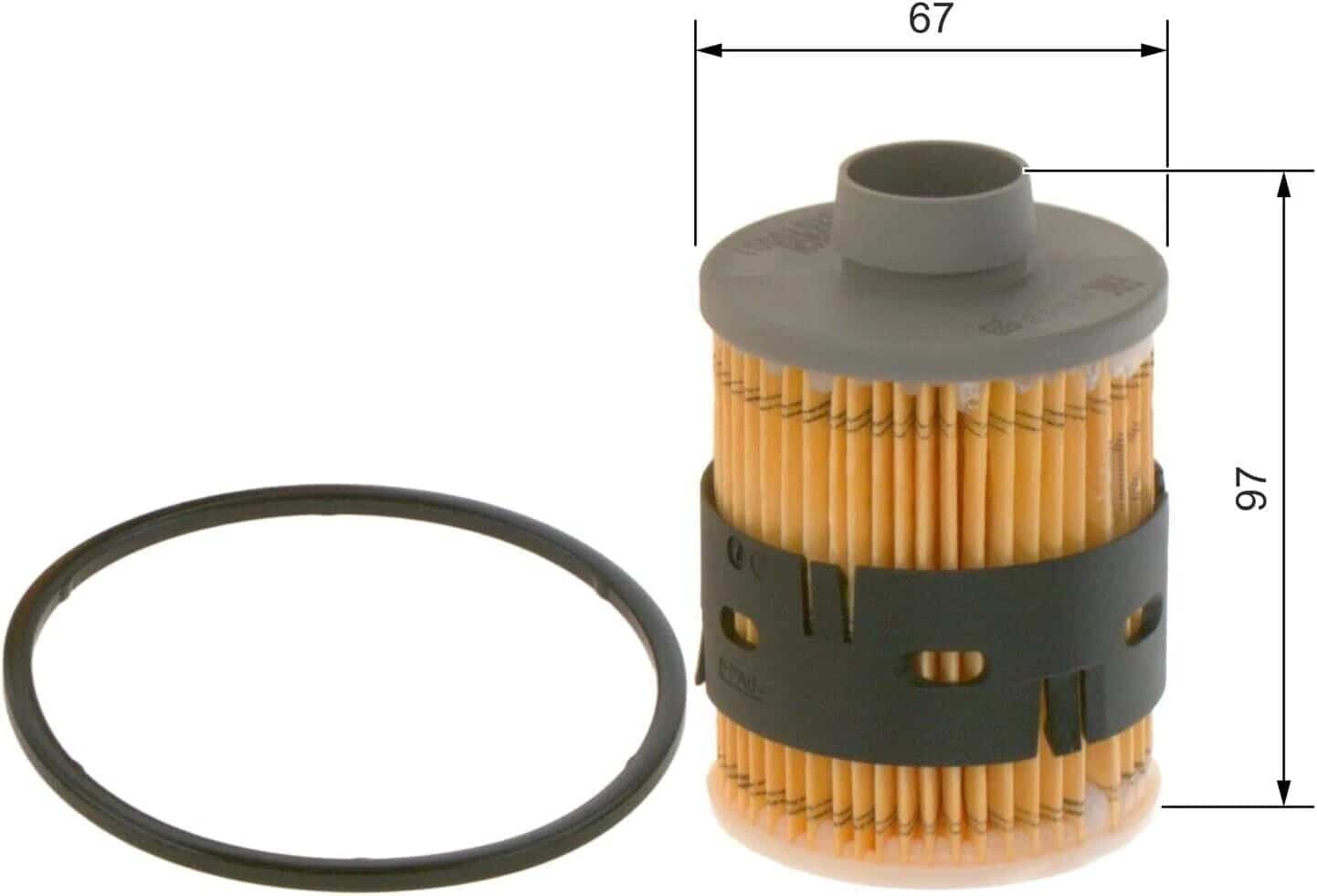 Преміум сервісний комплект з оливою для Citroen Relay Peugeot Boxer 2.2 HDi Diesel 2006 - Bosch - P7188 S0059 N0001 874309 907848 x2 зображення 10